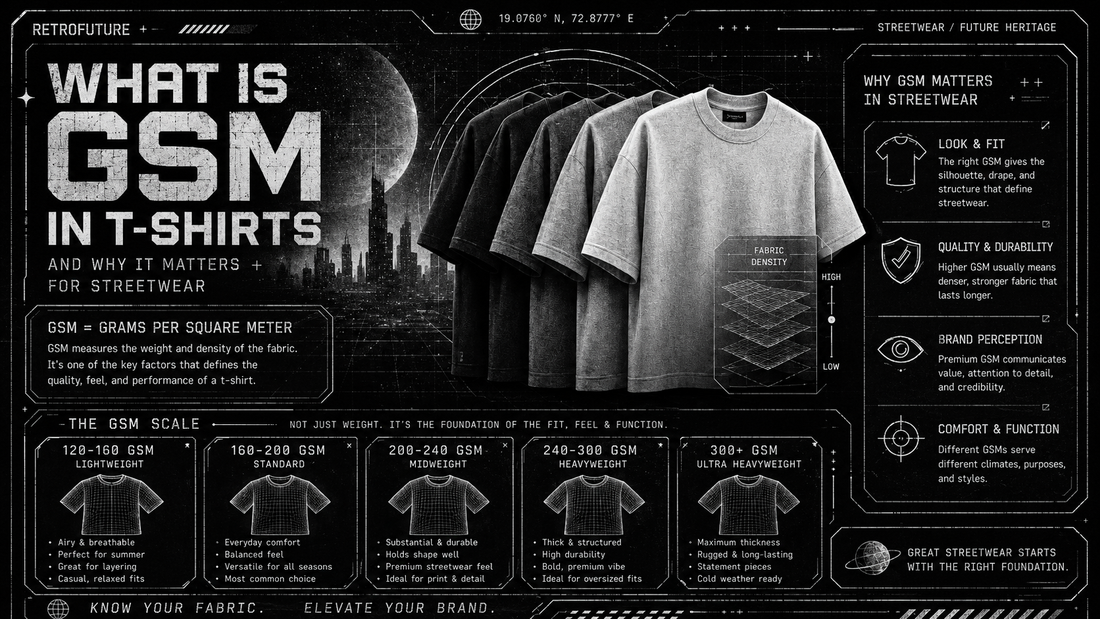 What Is GSM in T-Shirts and Why It Matters for Streetwear