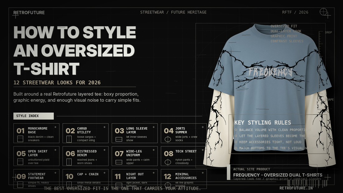 How to Style an Oversized T-Shirt: 12 Streetwear Looks for 2026