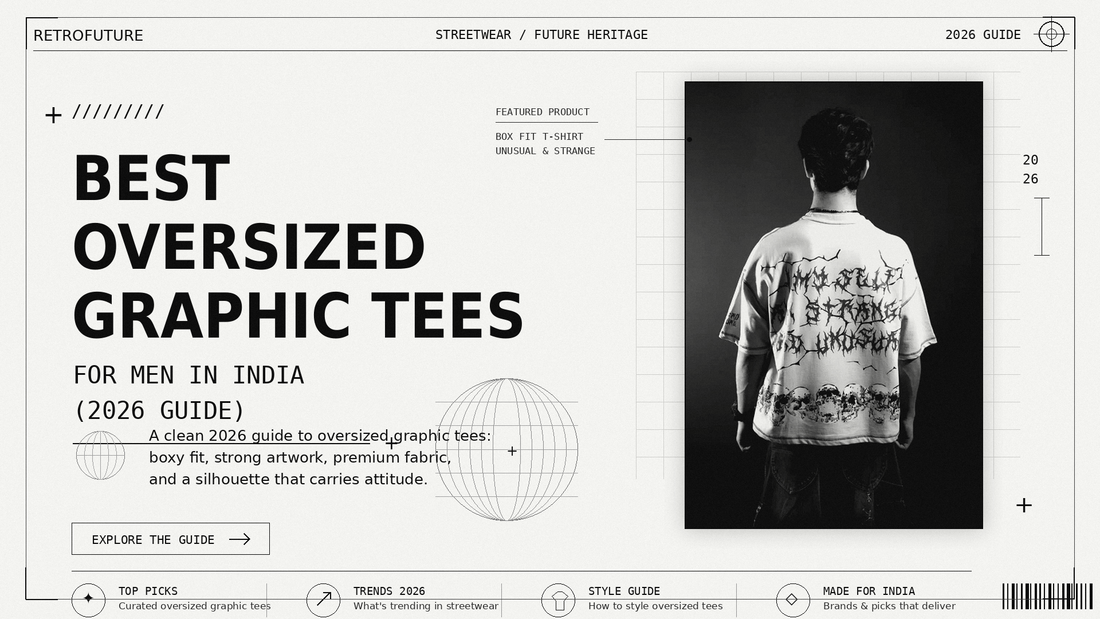 Best Oversized Graphic Tees for Men in India (2026 Guide)