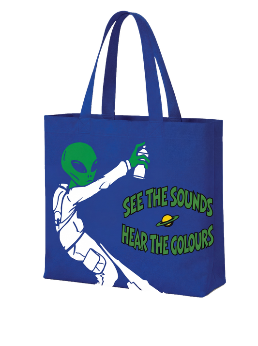 The Blue Tote Bag