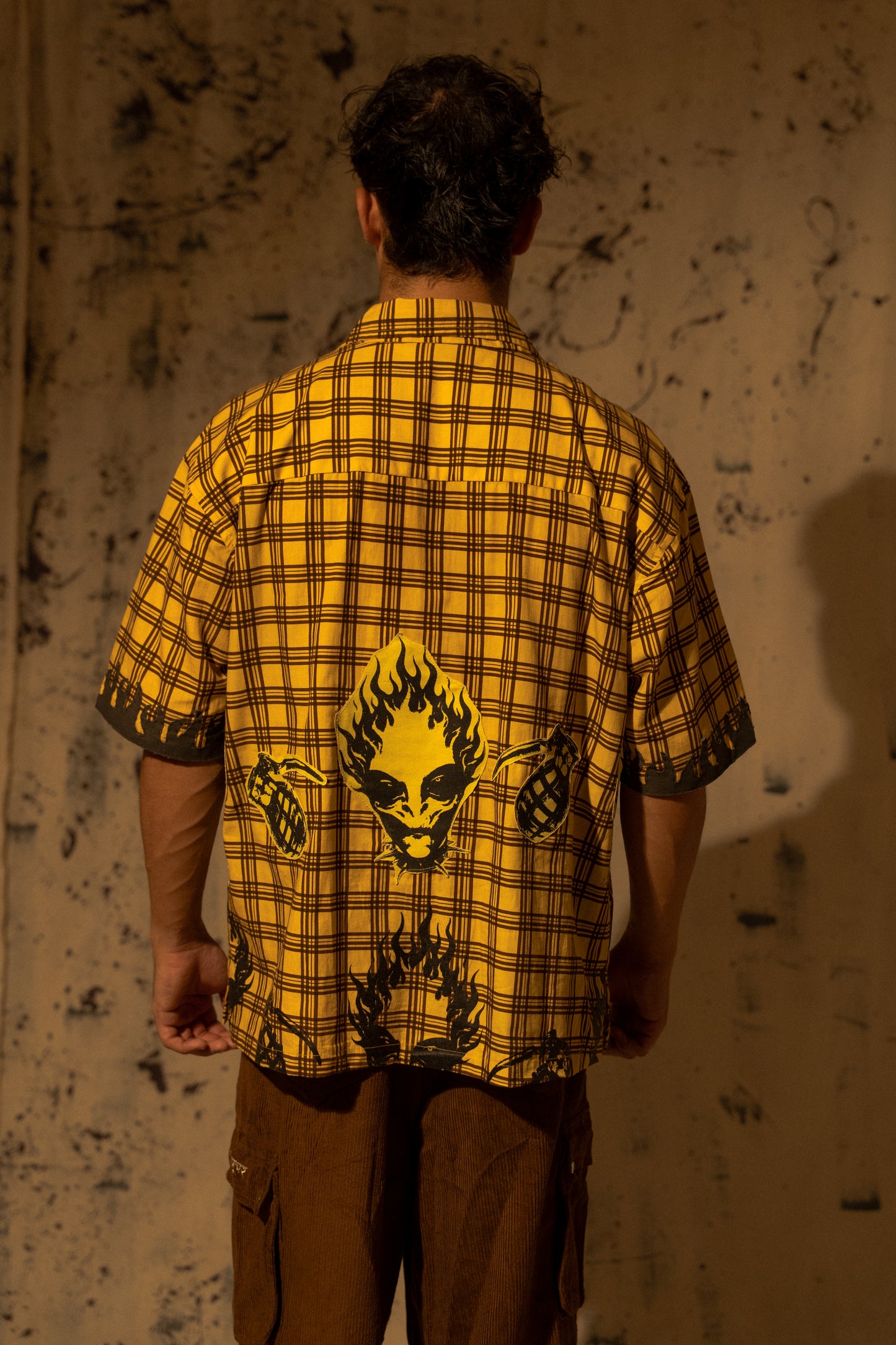 Flames -  Oversized Shirt