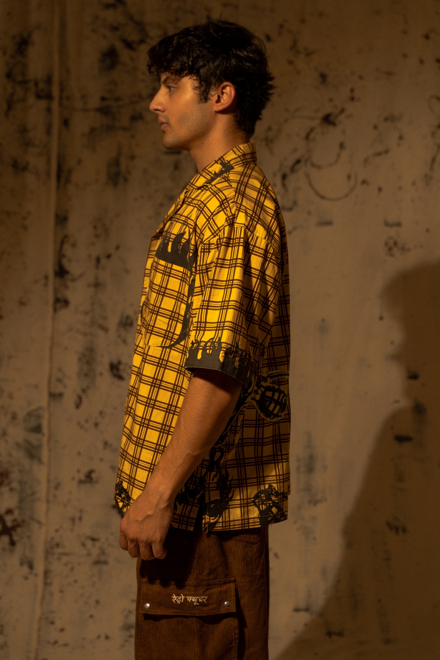 Flames -  Oversized Shirt