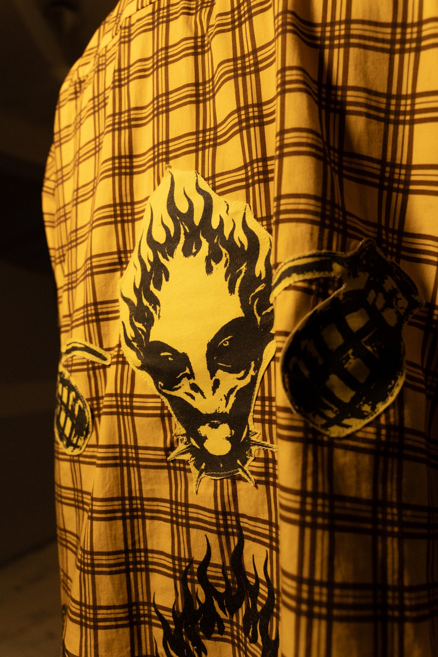 Flames -  Oversized Shirt