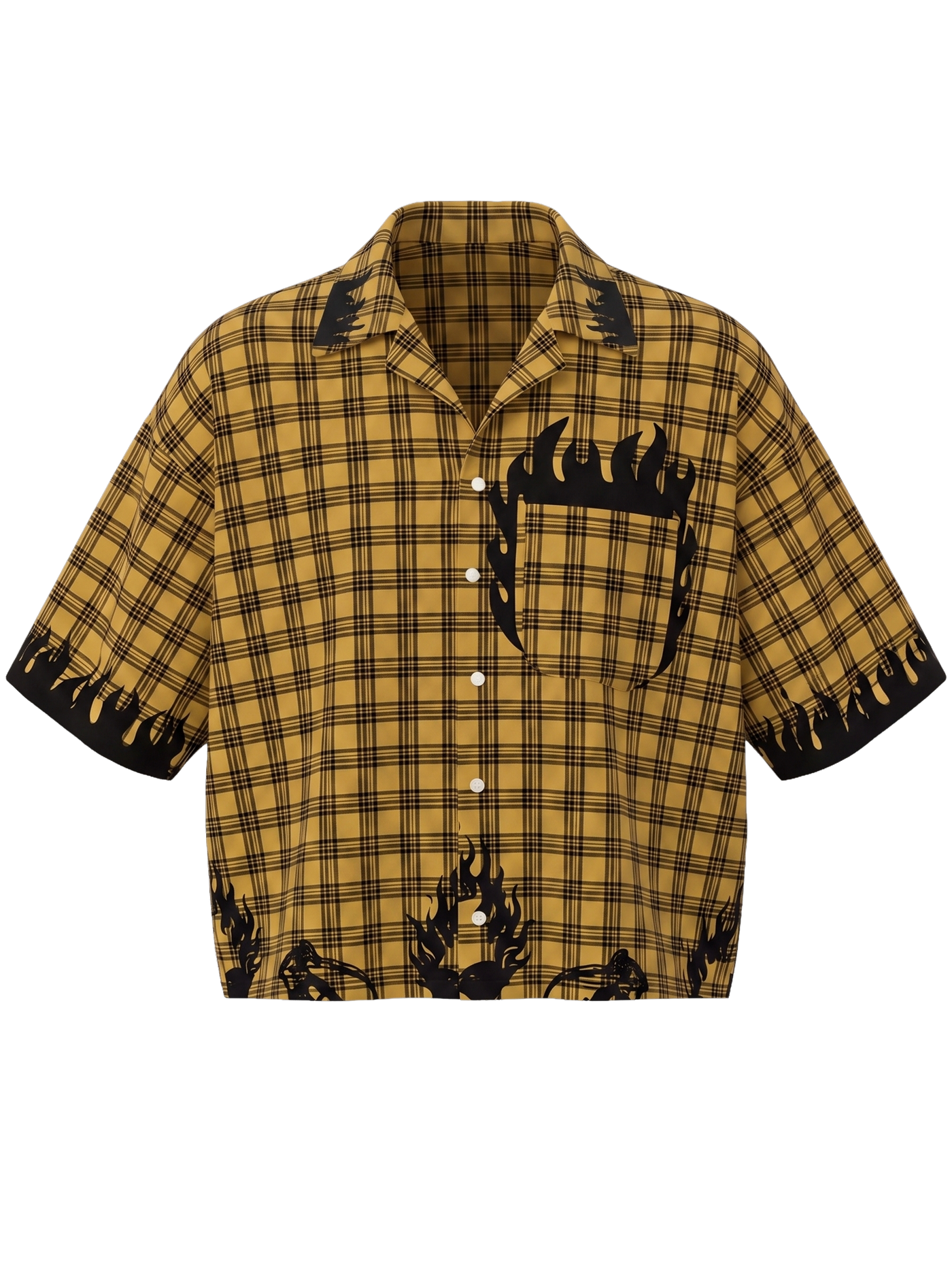 Flames -  Oversized Shirt