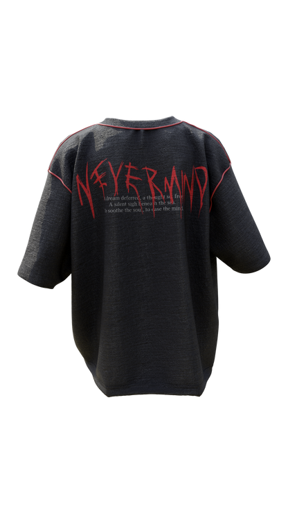 Inside Out - Washed Effect Oversized T-Shirt