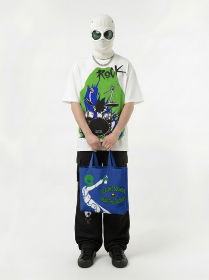 The Blue Tote Bag