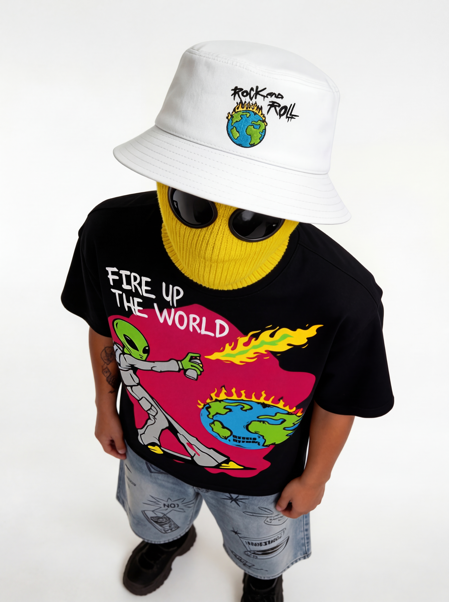 The White Bucket Hat