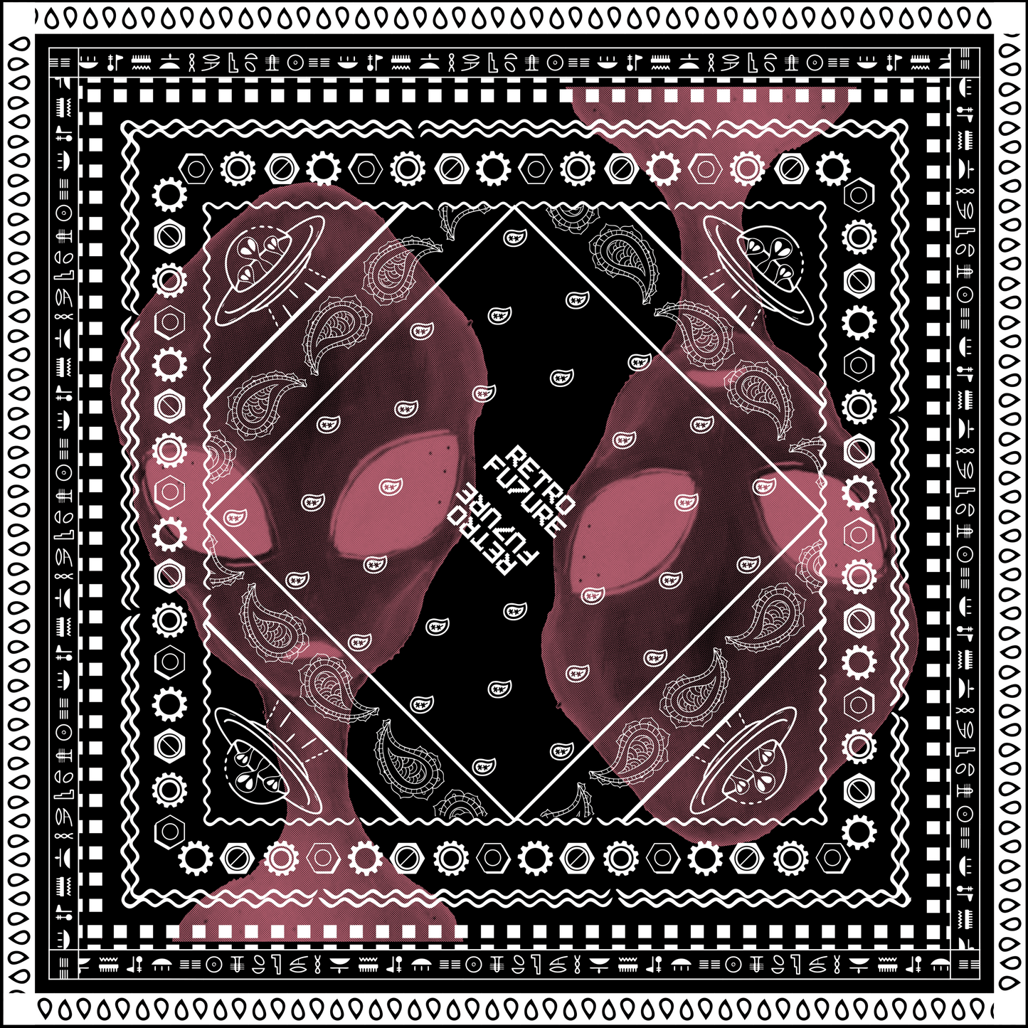 Alien head - Bandana