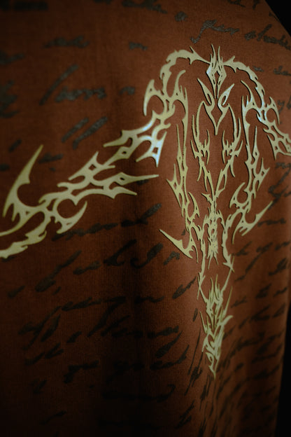 Ignite - Vintage Brown Oversized T-Shirt