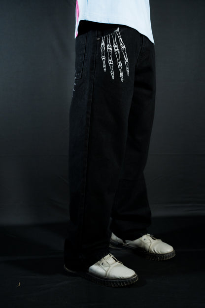 Skeleton - Denim Pants