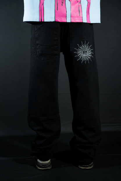 Skeleton - Denim Pants