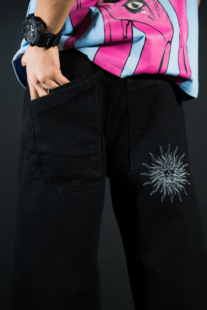 Skeleton - Denim Pants