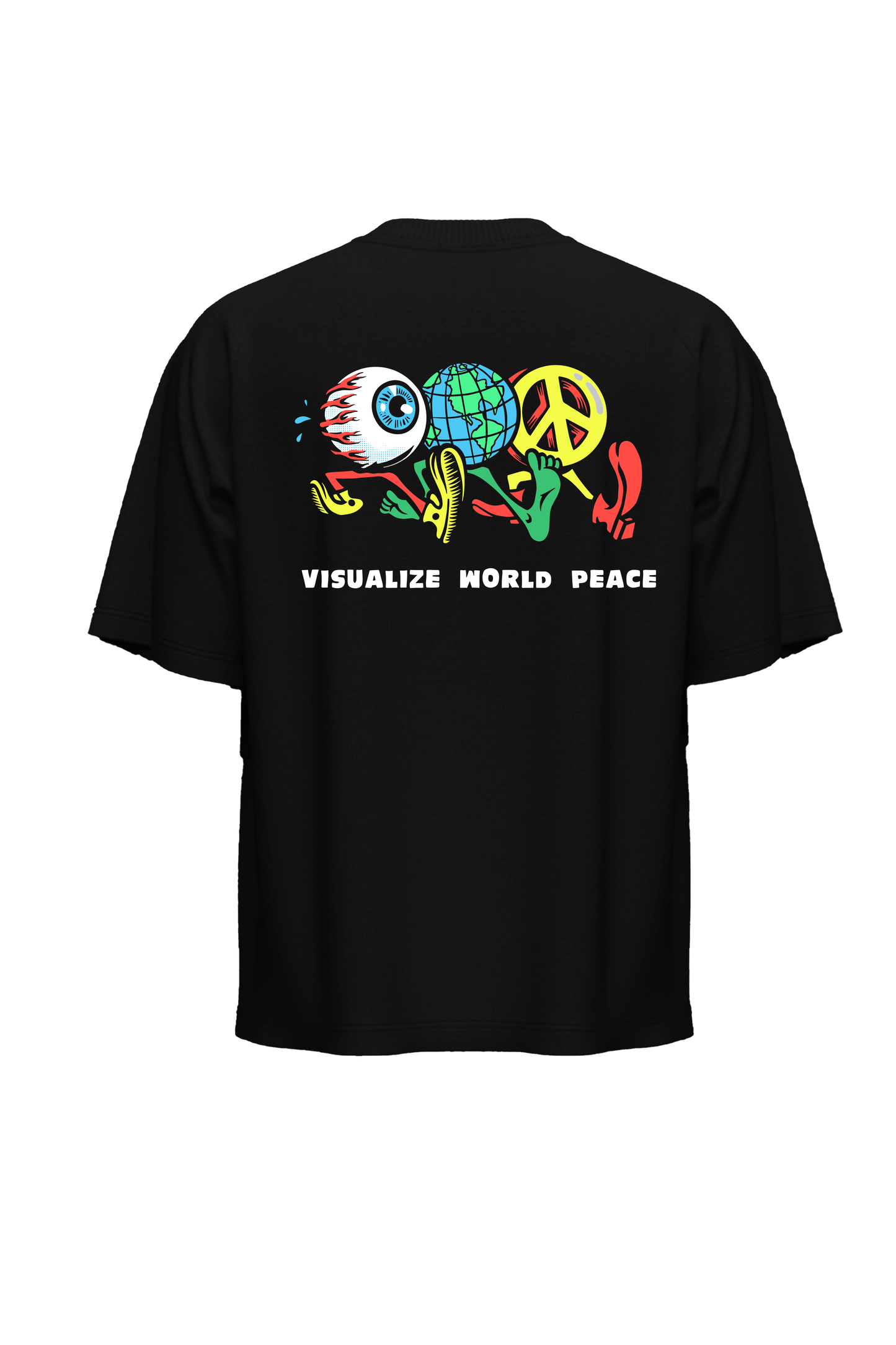 Visualize World Peace - Oversized T-Shirt